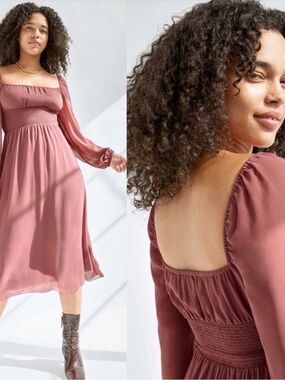 Aritzia Wilfred Bella Slit Epicurean Brown/ Ashy Rose Size Medium